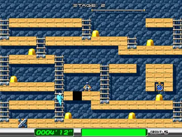 Lode Runner - The Dig Fight (ver. A) (Japan) screen shot game playing